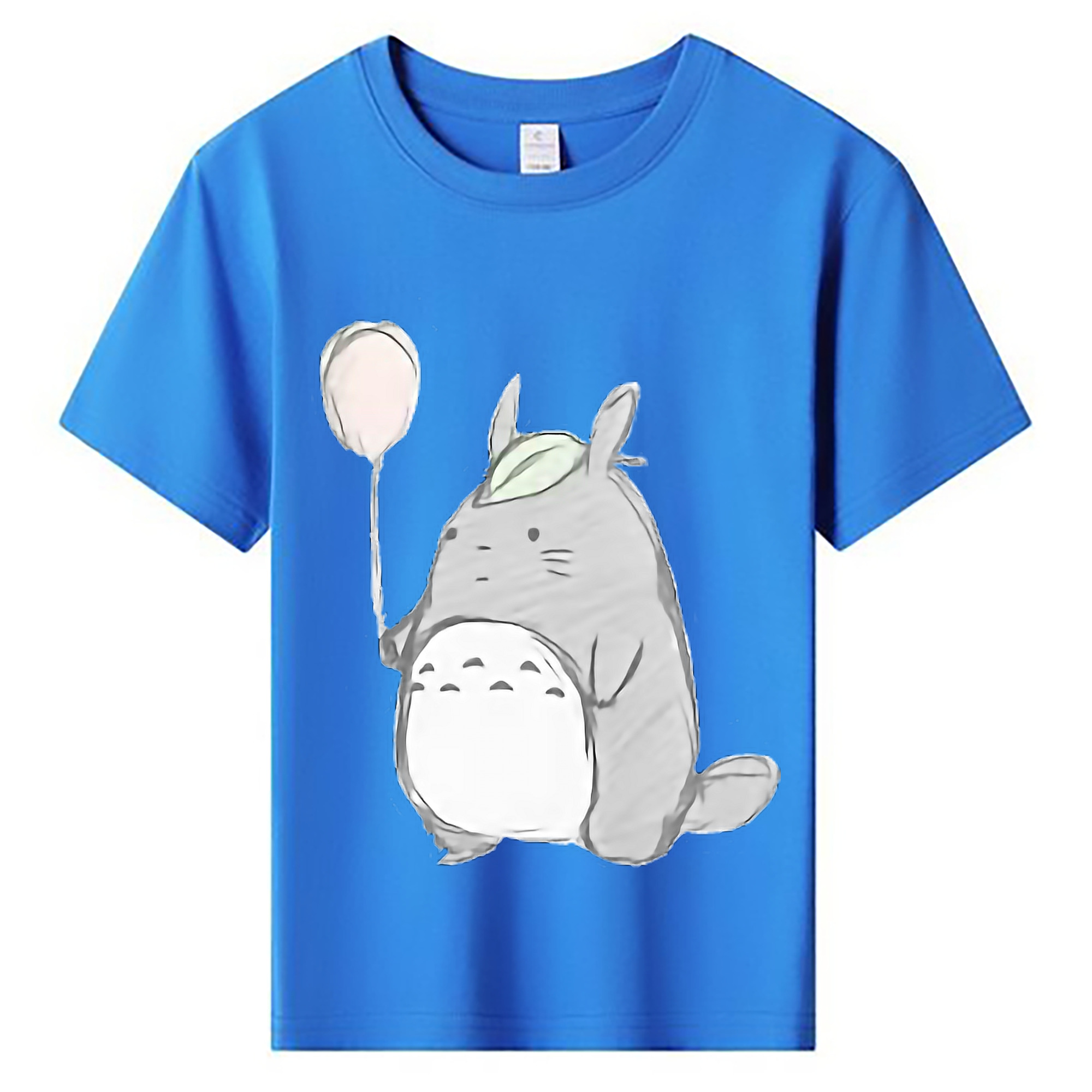 （画像用） となりのトトロ 草壁メイ 草壁サツキ My Neighbor Totoro Satsuki Kusakabe Mei Kusakabe 綿100％キッズTシャツ（フロントプリント）